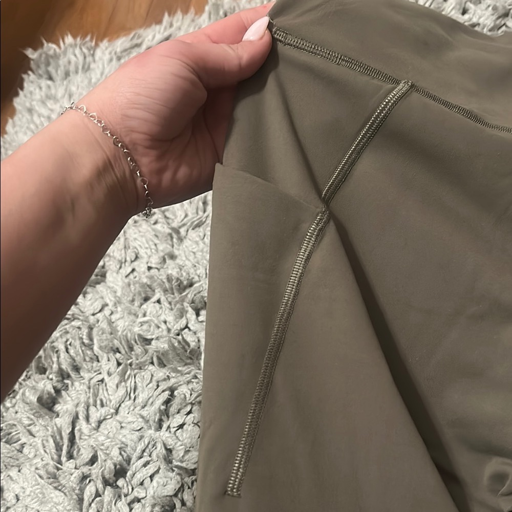 lululemon athletica Olive Green Leggings - Picture 6 of 7